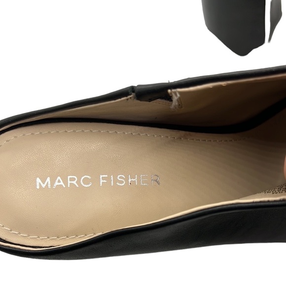 Marc Fisher Fragni Leather Heeled Mules - Picture 5 of 6